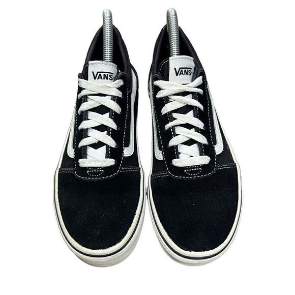 Vans Unisex Black/White Old Skool Skate Fashion Sneakers size youth 5.5 - Picture 5 of 7